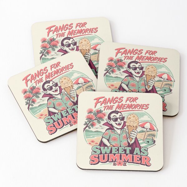 Item preview, Fangs for the Memories – Funny NZ Summer Vampire Design designed and sold by MvuuStudio.