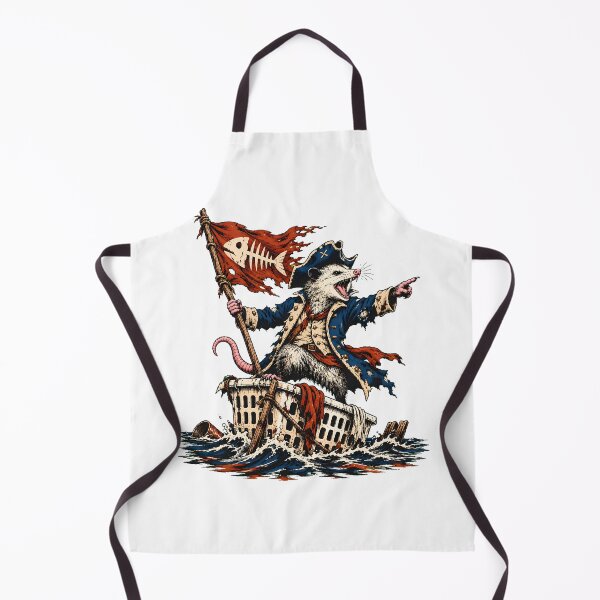Item preview, Pirate Opossum Sailing Laundry Basket Meme Fan designed and sold by chattsuede.
