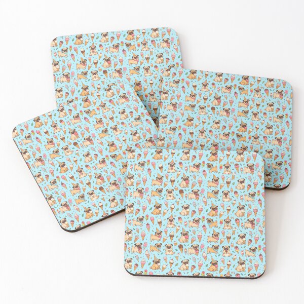 Item preview, Pugs and icecream  designed and sold by netz28.