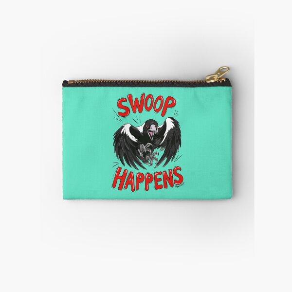 Item preview, Swoop Happens – Australian Angry Magpie Swooping Season designed and sold by YaldiDesign.