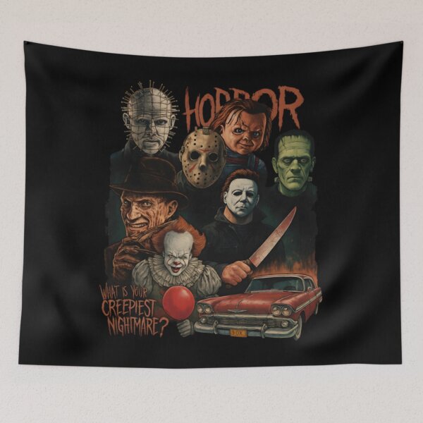 Item preview, Creepiest Nightmare Horror Collage designed and sold by PalikoRuka.