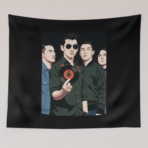 Item preview, Arctic Monkeys Vector Art designed and sold by Rusdiii.