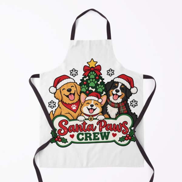 Item preview, Santa Paws Crew Dog Christmas designed and sold by lubushop1.