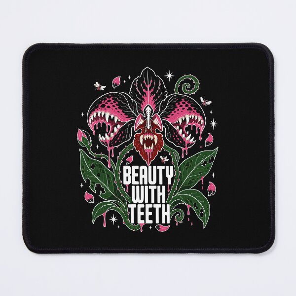 Item preview, Halloween Beauty With Teeth Carnivorous Flower Gothic designed and sold by Uglyandcute.
