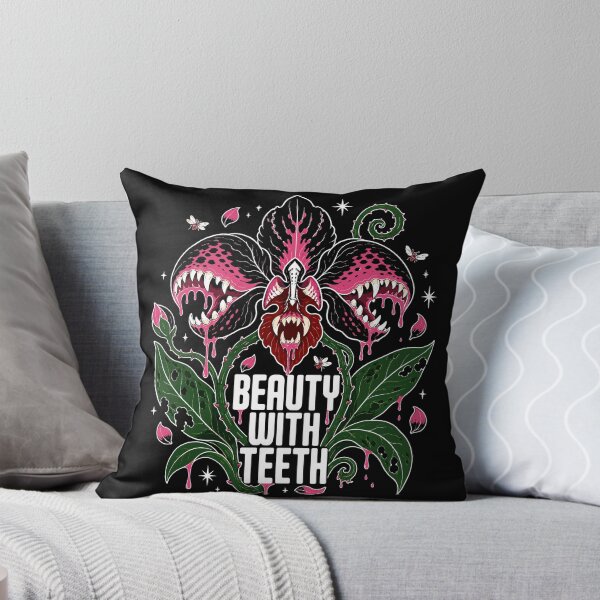 Item preview, Halloween Beauty With Teeth Carnivorous Flower Gothic designed and sold by Uglyandcute.