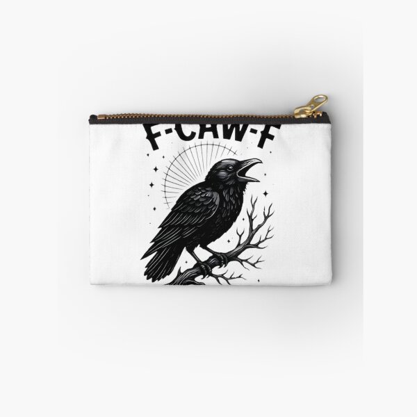Item preview, F Caw F Crow - Bold Crow Illustration with Attitude designed and sold by SupremeDoggo.