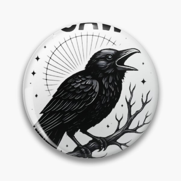 Item preview, F Caw F Crow - Bold Crow Illustration with Attitude designed and sold by SupremeDoggo.