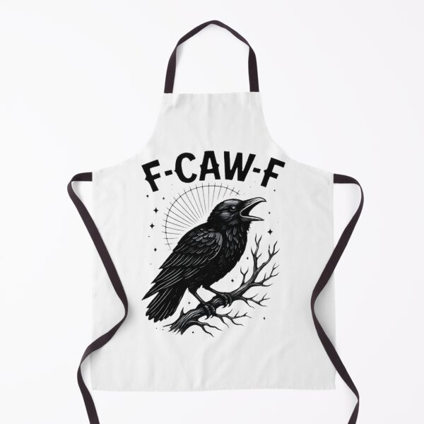 Item preview, F Caw F Crow - Bold Crow Illustration with Attitude designed and sold by SupremeDoggo.