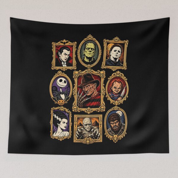 Item preview, Halloween And Horror Movie Icons Gallery designed and sold by PalikoRuka.