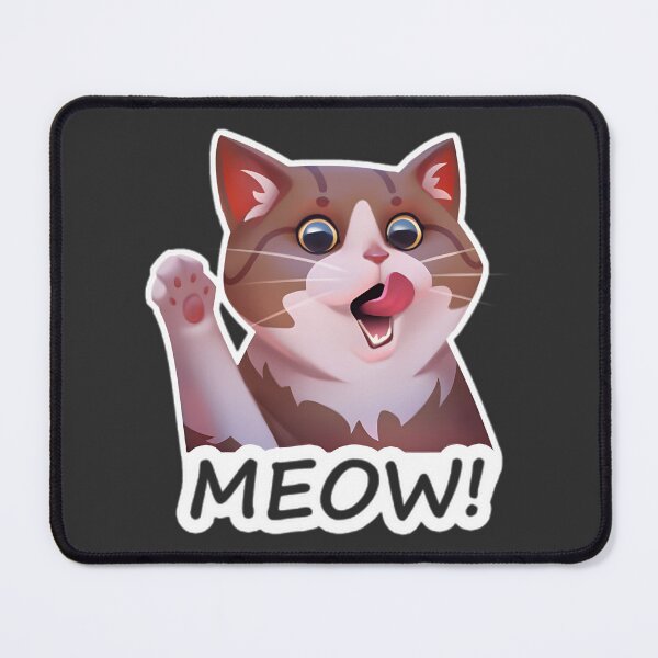 Item preview, Cute Hello Cat Greeting Design with Playful Feline Illustration designed and sold by AmirabbasGT.