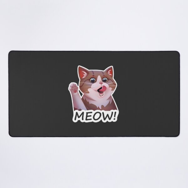 Item preview, Cute Hello Cat Greeting Design with Playful Feline Illustration designed and sold by AmirabbasGT.