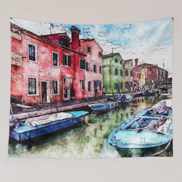 Item preview, Burano, Italia designed and sold by AM FineArtPrints.