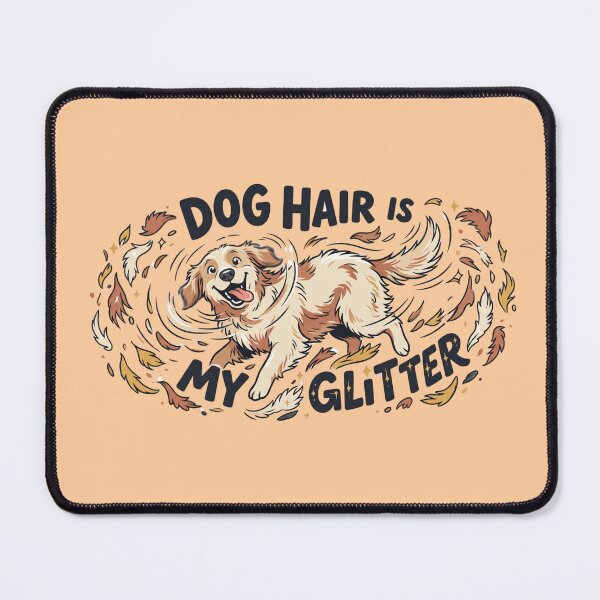 Item preview, Funny Dog Hair Is My Glitter Golden Retriever Shedding Pet T-Shirt Graphic designed and sold by BiniClicks.