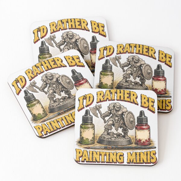 Item preview, Orc Miniature Painting Hobby Warrior Art designed and sold by Yellowriversss.