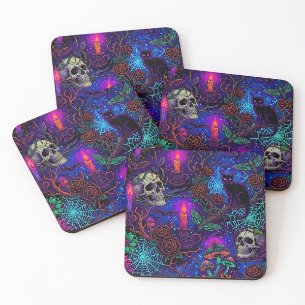 Item preview, Vibrant Whimsigoth Botanical Pattern designed and sold by Ivy-Triggs.