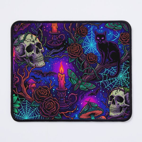 Item preview, Vibrant Whimsigoth Botanical Pattern designed and sold by Ivy-Triggs.