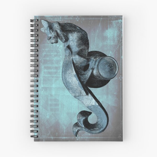 Item preview, Cast Iron Dragon Door Handle Medieval Hardware Blue designed and sold by Ghoul Enterprises.