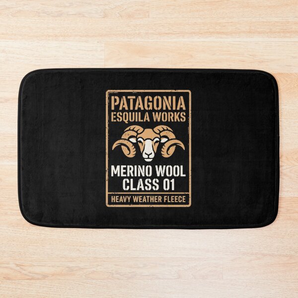 Item preview, Patagonia Esquila Works Merino Wool Ram Vintage Badge designed and sold by SplashTastic.