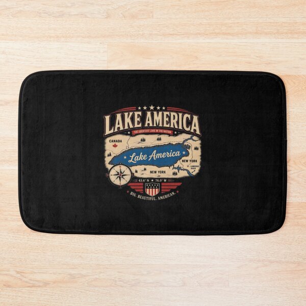 Item preview, Scenic Lake America Landscape Nature Design designed and sold by HMshopful.