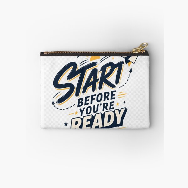 Item preview, Start Before You’re Ready Motivational Growth Mindset designed and sold by TibbuTees.