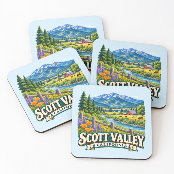 Item preview, Scott Valley, California designed and sold by Myra365Art.
