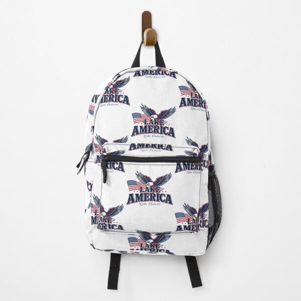 Item preview, Serene Lake America Nature Landscape Scenic View Artwork designed and sold by HMshopful.
