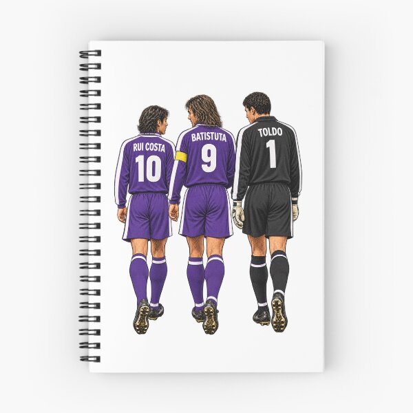 Item preview, Fiorentina Rui Costa Batistuta Toldo Viola designed and sold by Tony Panini Retro.