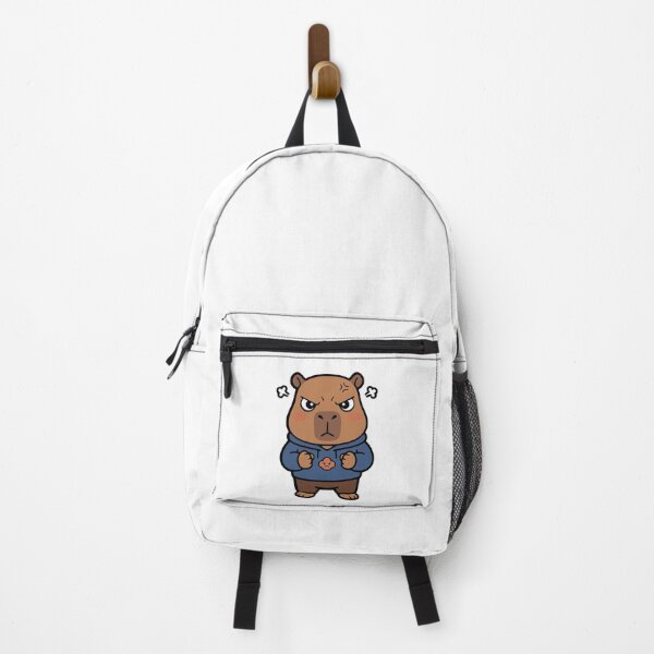 Item preview, Cute Kawaii Capybara Angry Sticker designed and sold by Totu_Tayo.