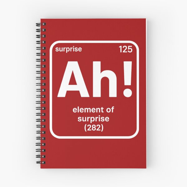 Item preview, ¡Ah! El elemento sorpresa designed and sold by kelvinmunene13.