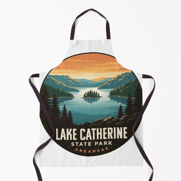 Item preview, Lake Catherine State Park Sunrise Circle Sticker Arkansas designed and sold by DetourDgn.