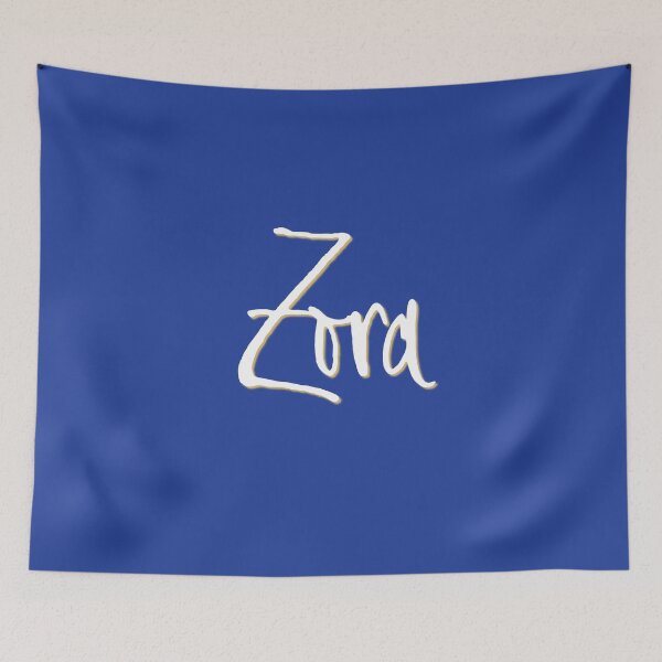 Item preview, ZORA personalized type design designed and sold by CharlottePlaceArt.