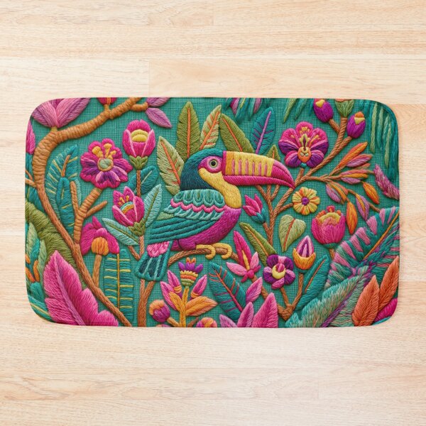 Item preview, Embroidery Toucan Jungle Garden designed and sold by artsandsoul.
