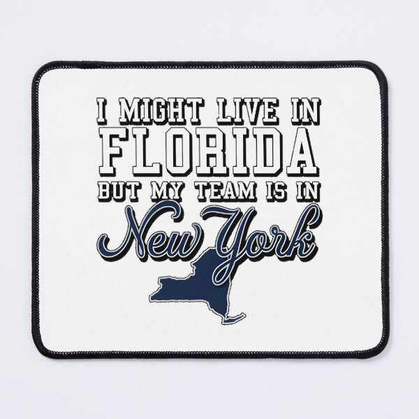 Item preview, Proud New York Baseball Fan Living in Florida Supporter Design designed and sold by Trilerion.