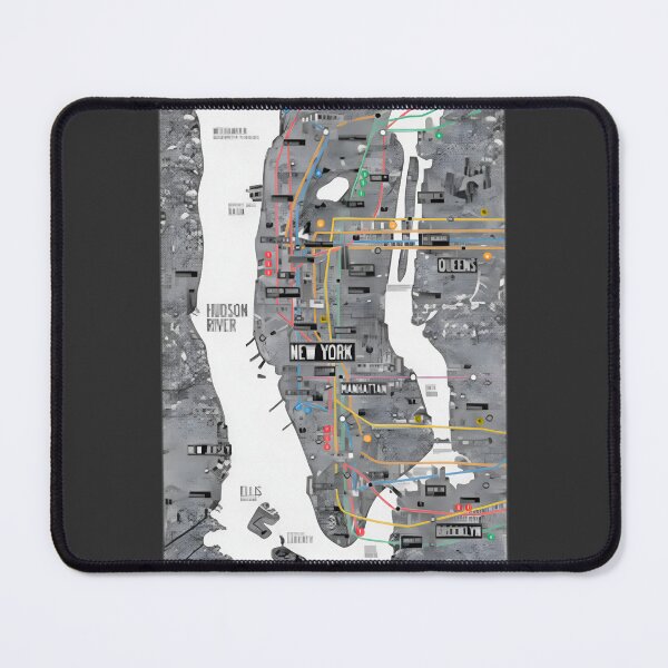 Item preview, Detailed New York City Subway Map Design for Urban Transit Enthusiasts designed and sold by Trilerion.