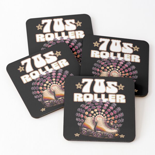 Item preview, 70s Roller Skate Disco Retro Groovy Quad Skates designed and sold by Jt41.