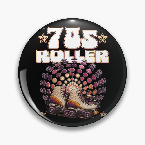 Item preview, 70s Roller Skate Disco Retro Groovy Quad Skates designed and sold by Jt41.
