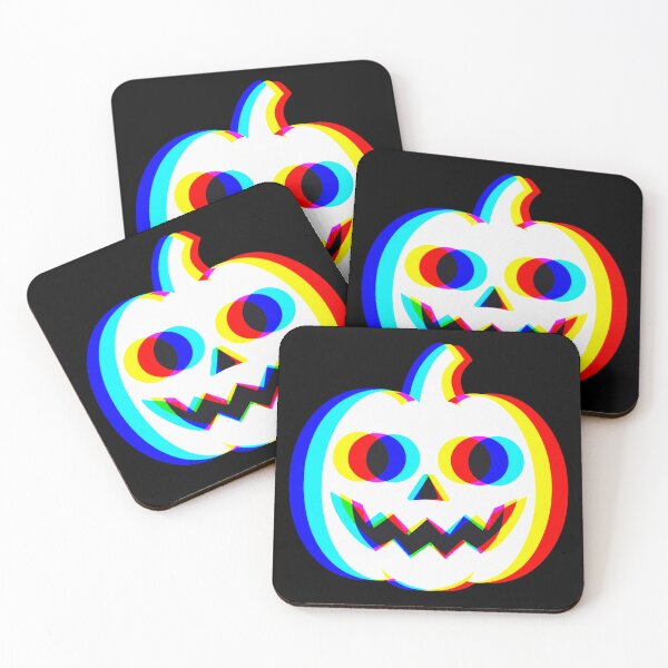 Item preview, Trippy Glitch Pumpkin Halloween Rave EDM Music designed and sold by PhylonBoxx.