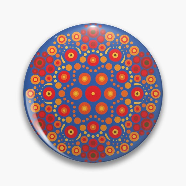 Item preview, Single Firework Mandala designed and sold by Dorothy Marie Design.