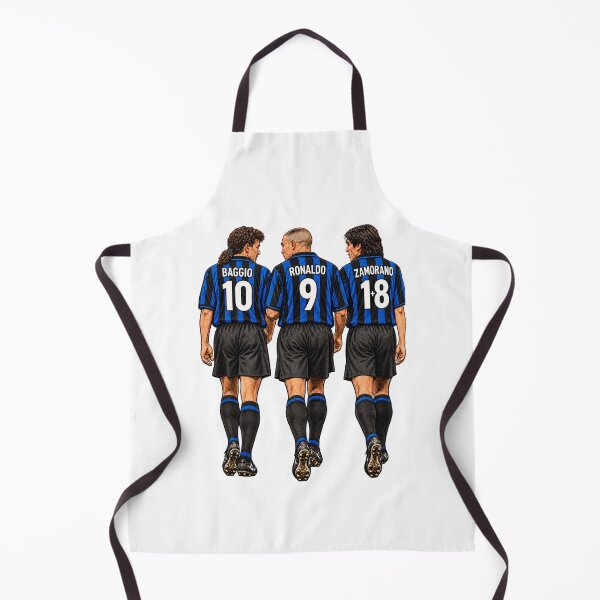 Item preview, Inter Milan Baggio Ronaldo Zamorano Nerazzurri designed and sold by Tony Panini Retro.