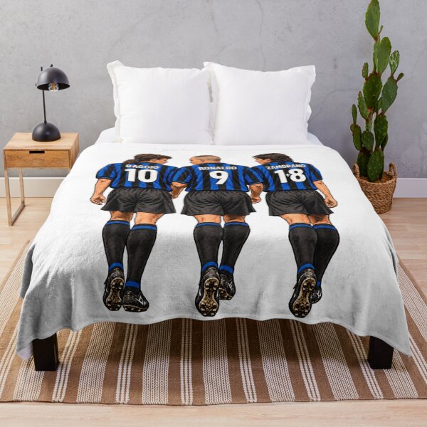 Item preview, Inter Milan Baggio Ronaldo Zamorano Nerazzurri designed and sold by Tony Panini Retro.
