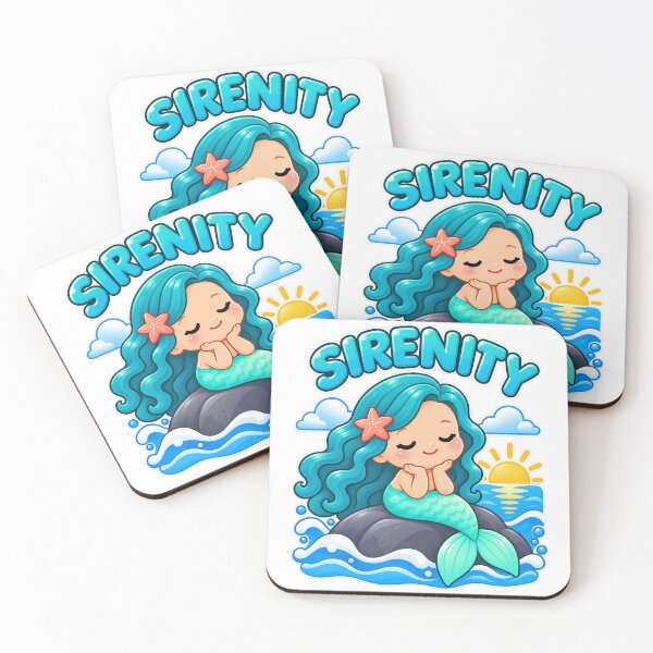 Item preview, Mermaid Siren SIRENITY Funny Ocean Pun designed and sold by Enoch-creator.