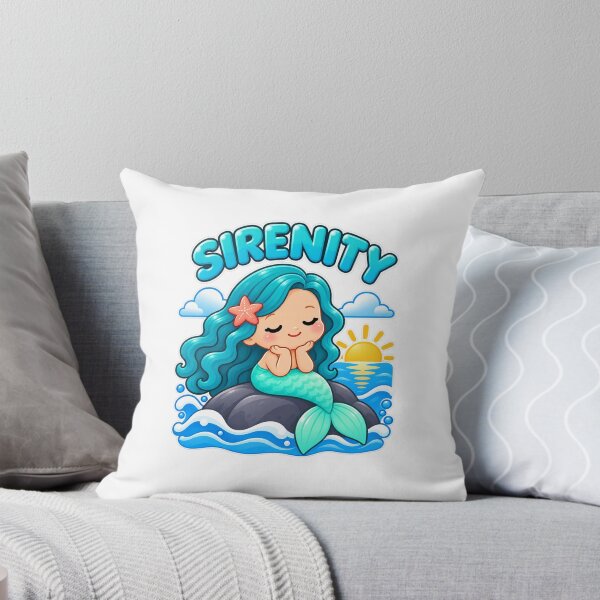 Item preview, Mermaid Siren SIRENITY Funny Ocean Pun designed and sold by Enoch-creator.