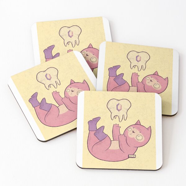 Item preview, Cute Pink Cat with Melting Ice Cream designed and sold by DRP-art.