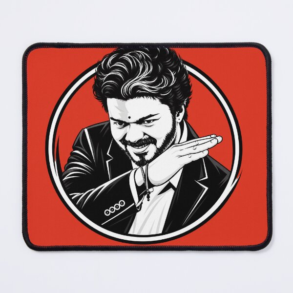 Item preview, CM Vijay Fan Art | Thalapathy Vijay Iconic Pose | Tamil Nadu Political Pop Art Design designed and sold by lexxclothing.