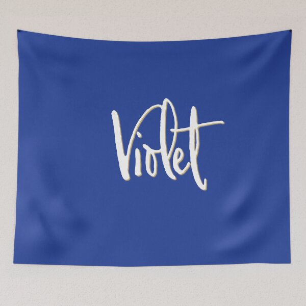 Item preview, VIOLET personalized type design designed and sold by CharlottePlaceArt.