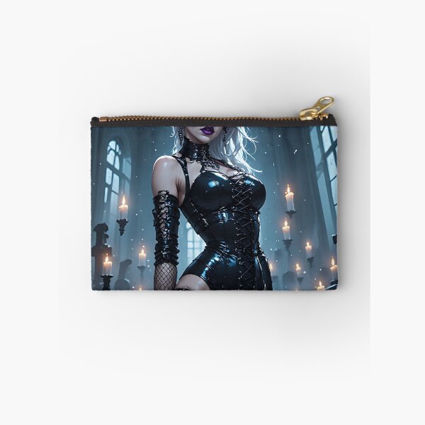 Item preview, Hot Halloween Anime Girl Goth Mommy Waifu Woman designed and sold by Your New Fixation.