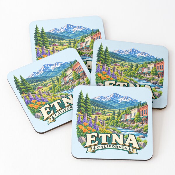 Item preview, Etna, California designed and sold by Myra365Art.