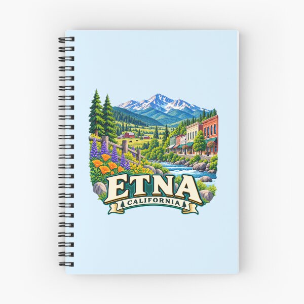 Item preview, Etna, California designed and sold by Myra365Art.