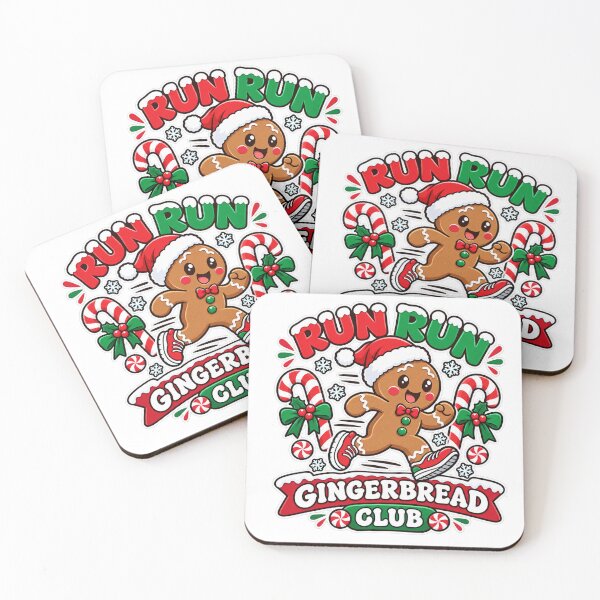 Item preview, Run Run Gingerbread Club designed and sold by lubushop1.