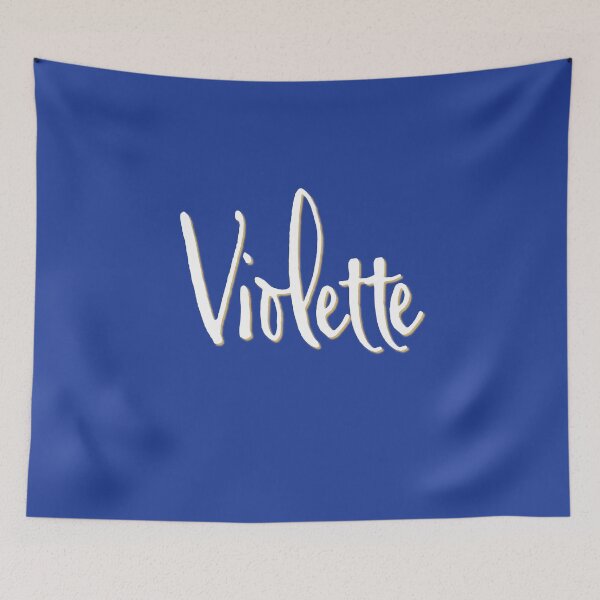 Item preview, VIOLETTE personalized type design designed and sold by CharlottePlaceArt.